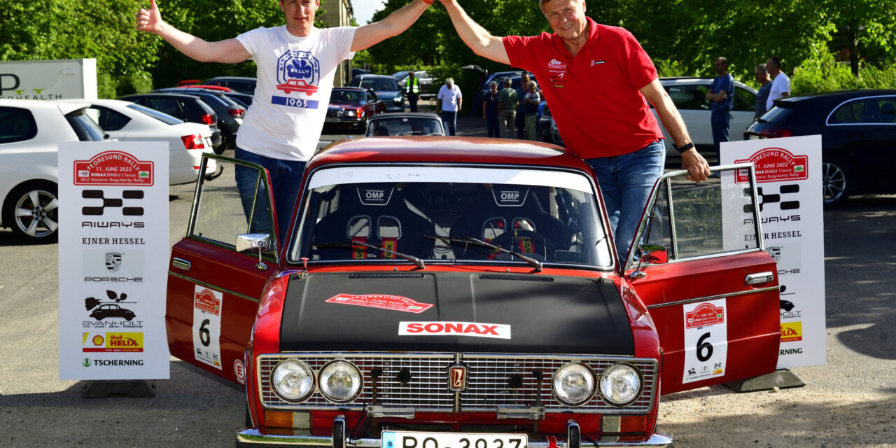 Lettisk mandskab vinder Oresund Rally